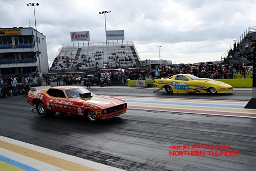 Chris Schneider 
(near lane) vs Sheldon Lofgreen (far lane)
